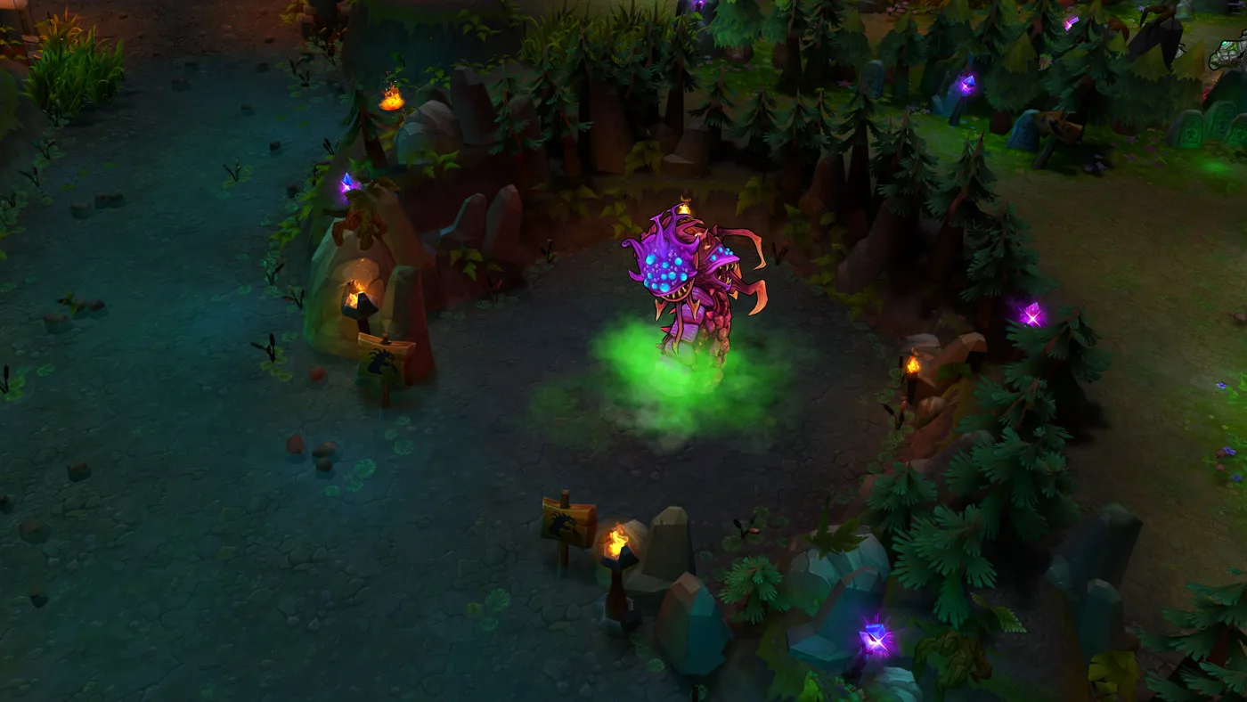 League of Legends Baron Nashor objective fight from IGN